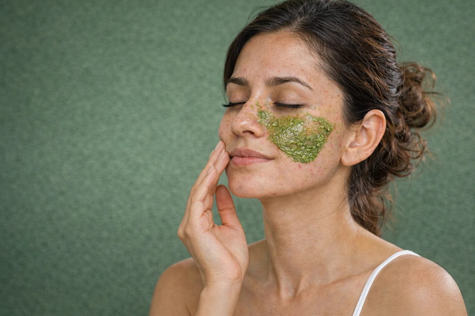 tulsi paste use for acne and pimple skin