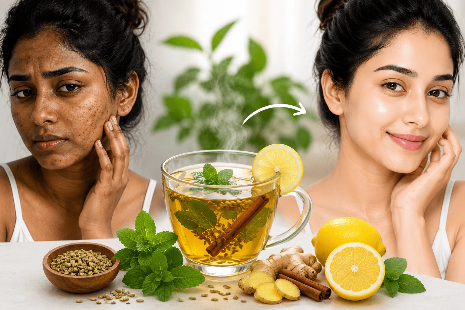 Natural Drink for Glowing Skin