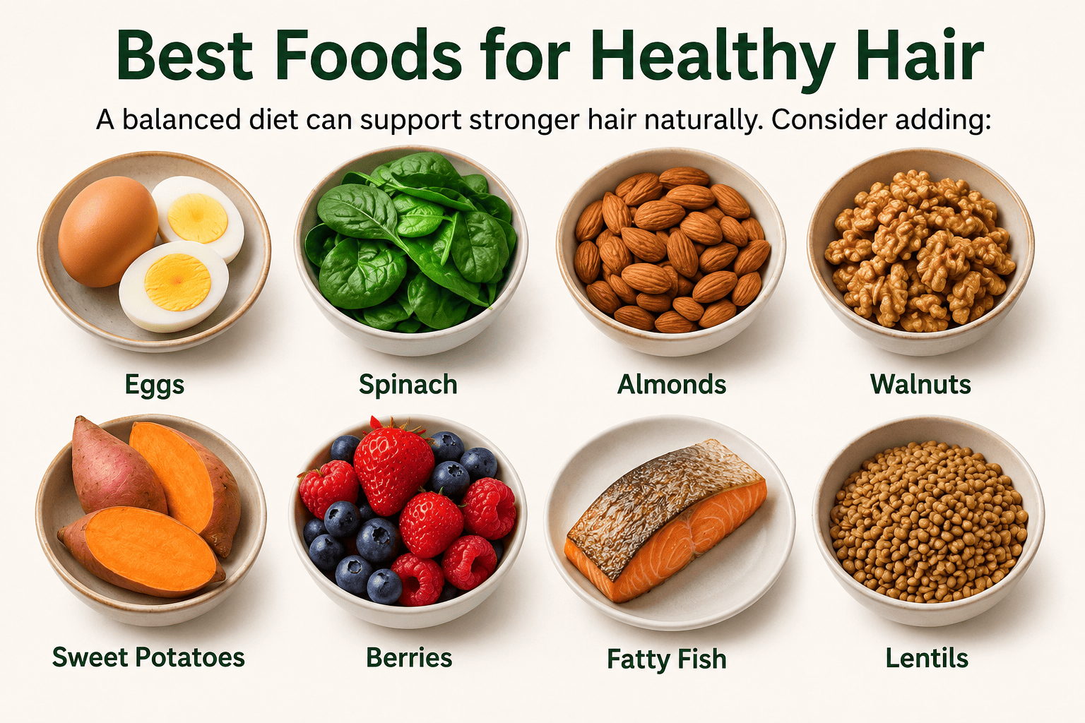 Best Foods for Healthy Hair