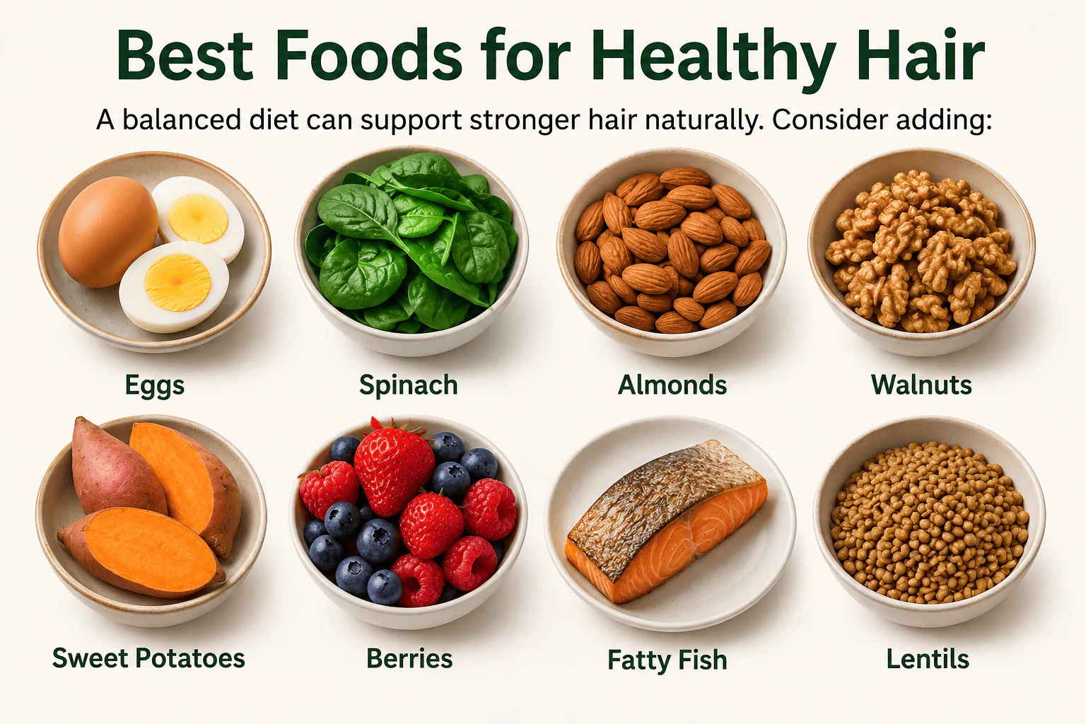 Best Foods for Healthy Hair