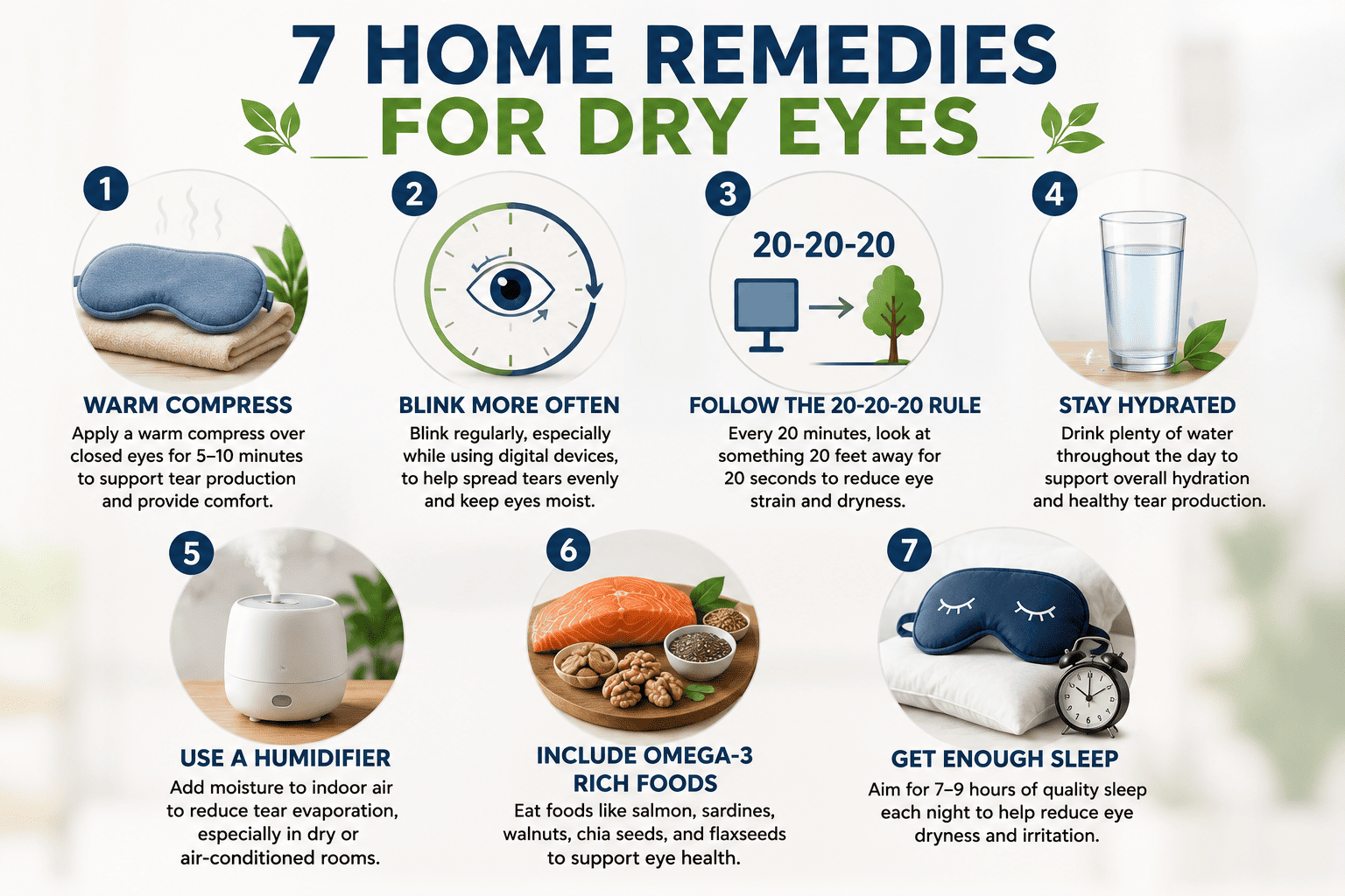 Home Remedies for Dry Eyes