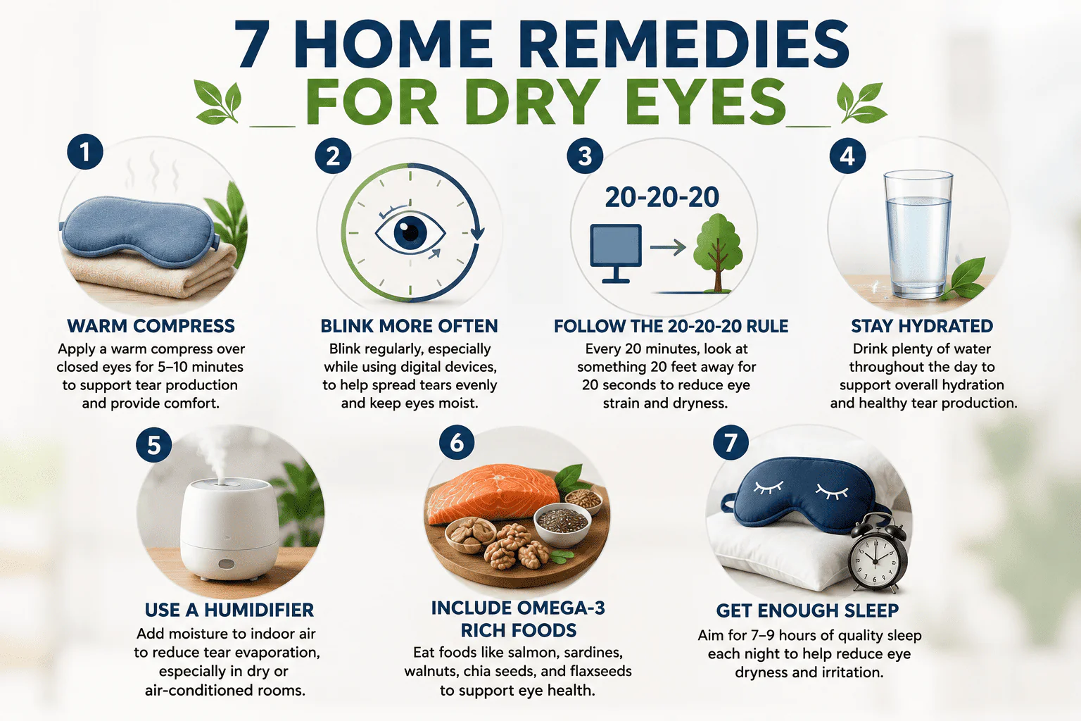 Home Remedies for Dry Eyes