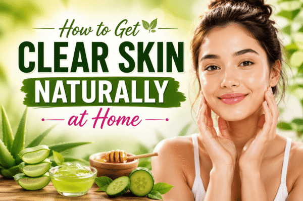 How to Get Clear Skin Naturally at Home