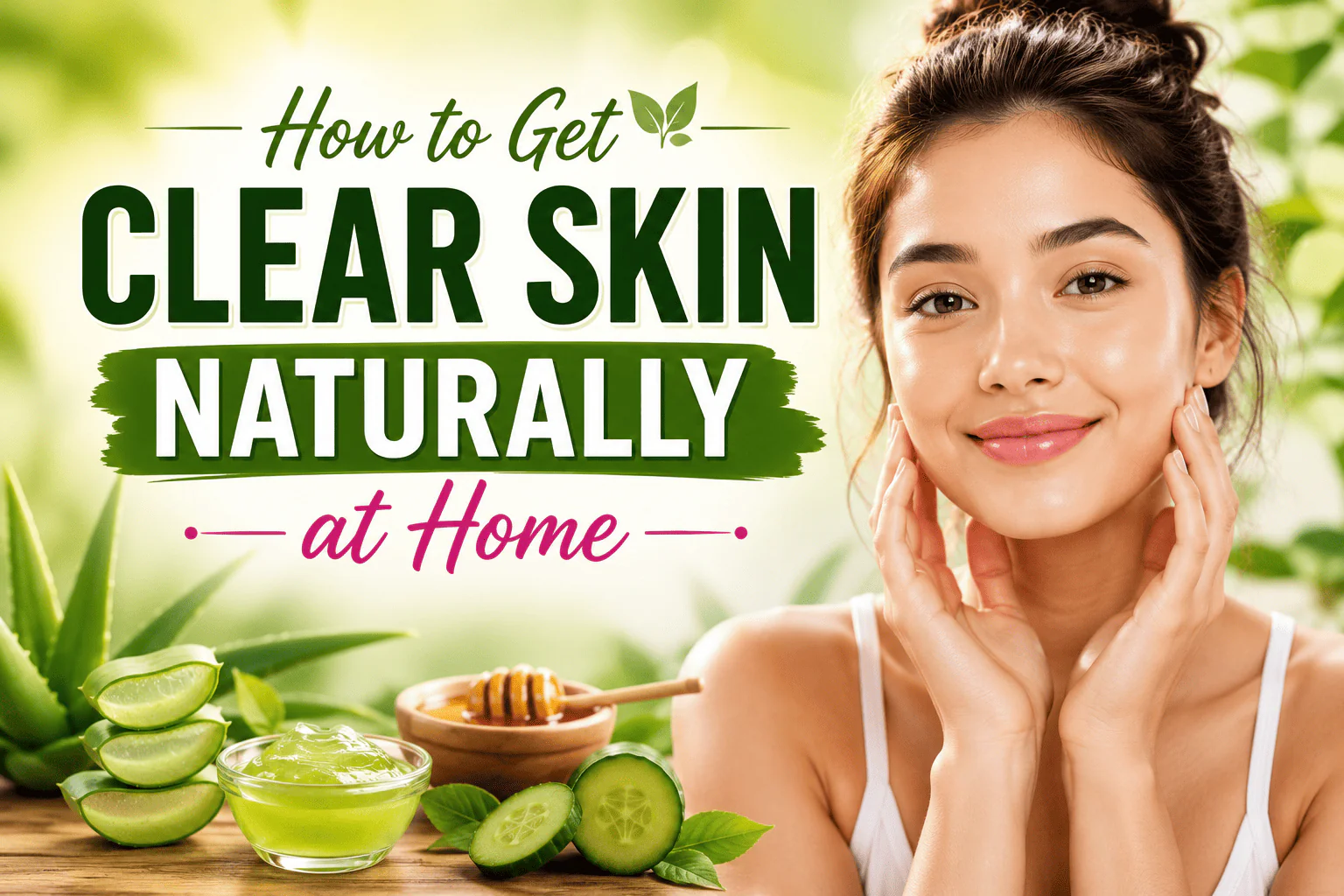 How to Get Clear Skin Naturally at Home