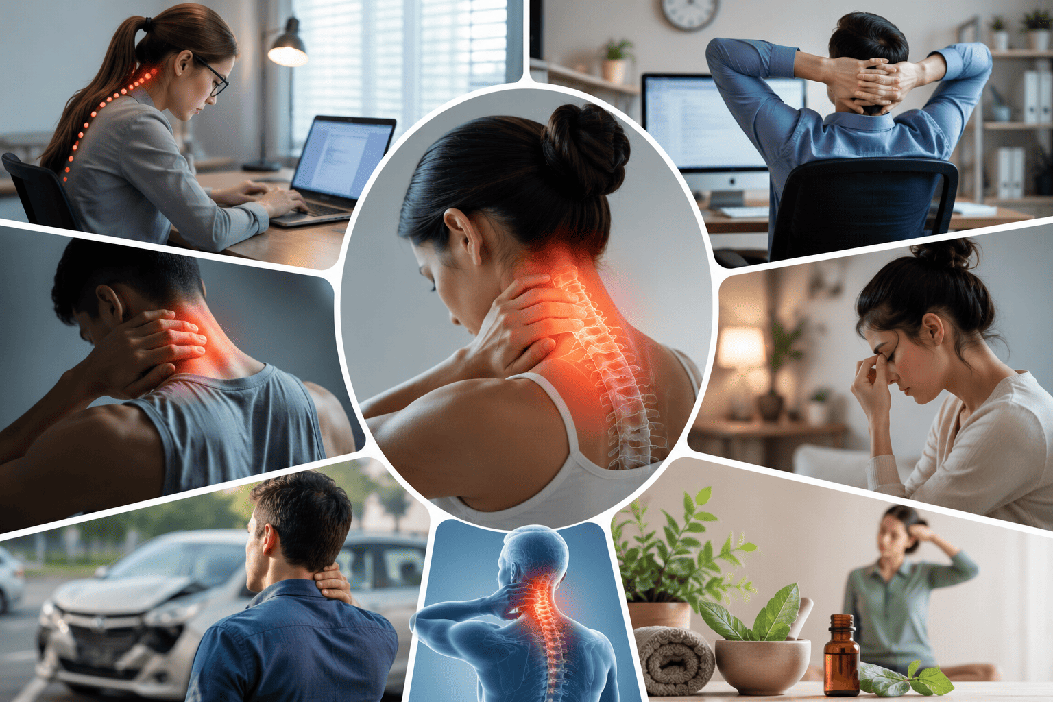 Neck Pain from Sitting Too Long? Causes, Symptoms, and Effective Home Remedies for Relief