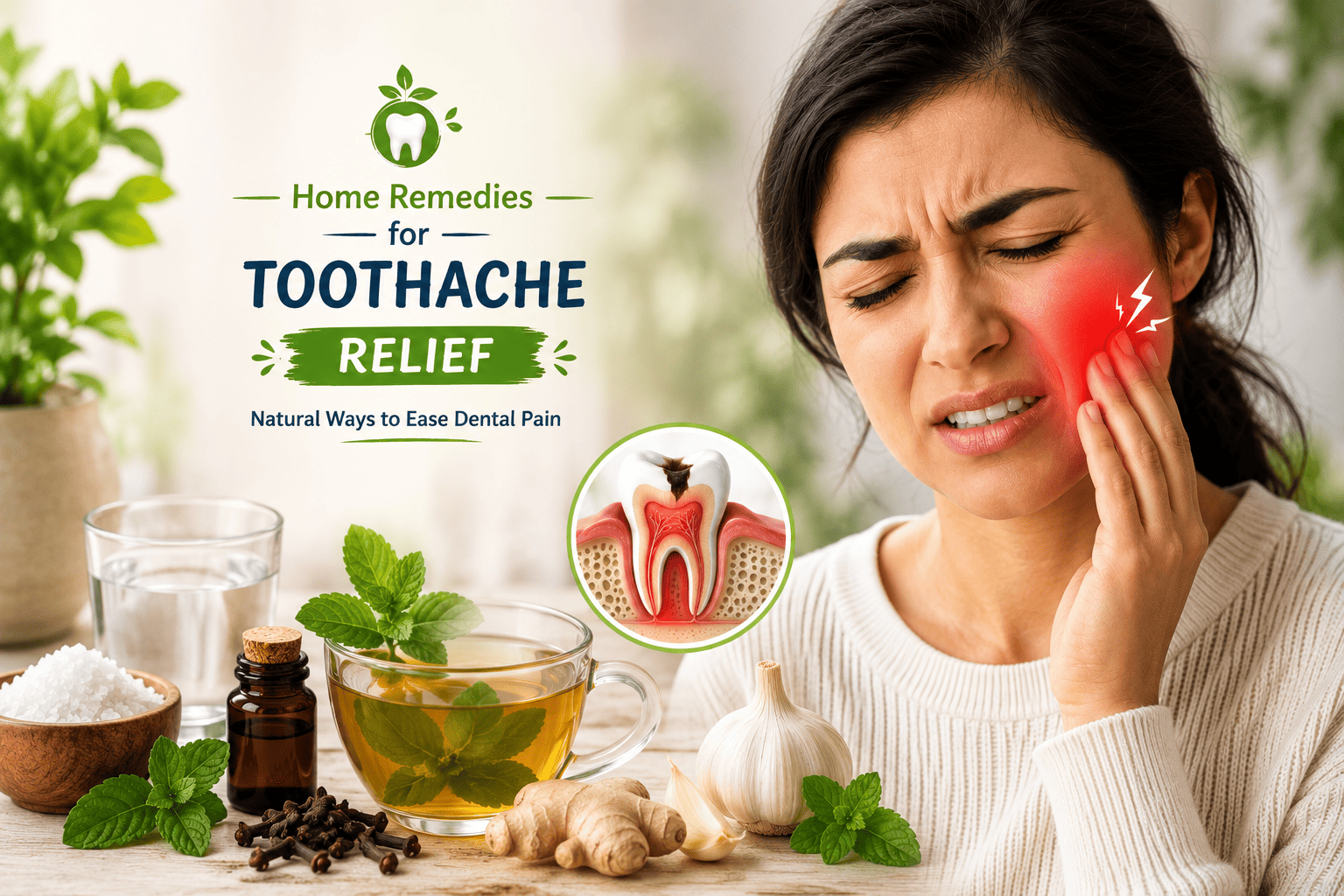 Home Remedies for Toothache Relief: Natural Ways to Ease Dental Pain
