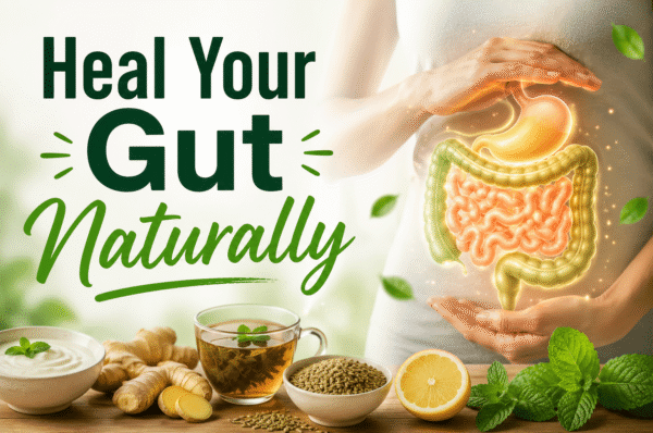 How to Improve Gut Health Naturally at Home: Simple Home Remedies for Better Digestion