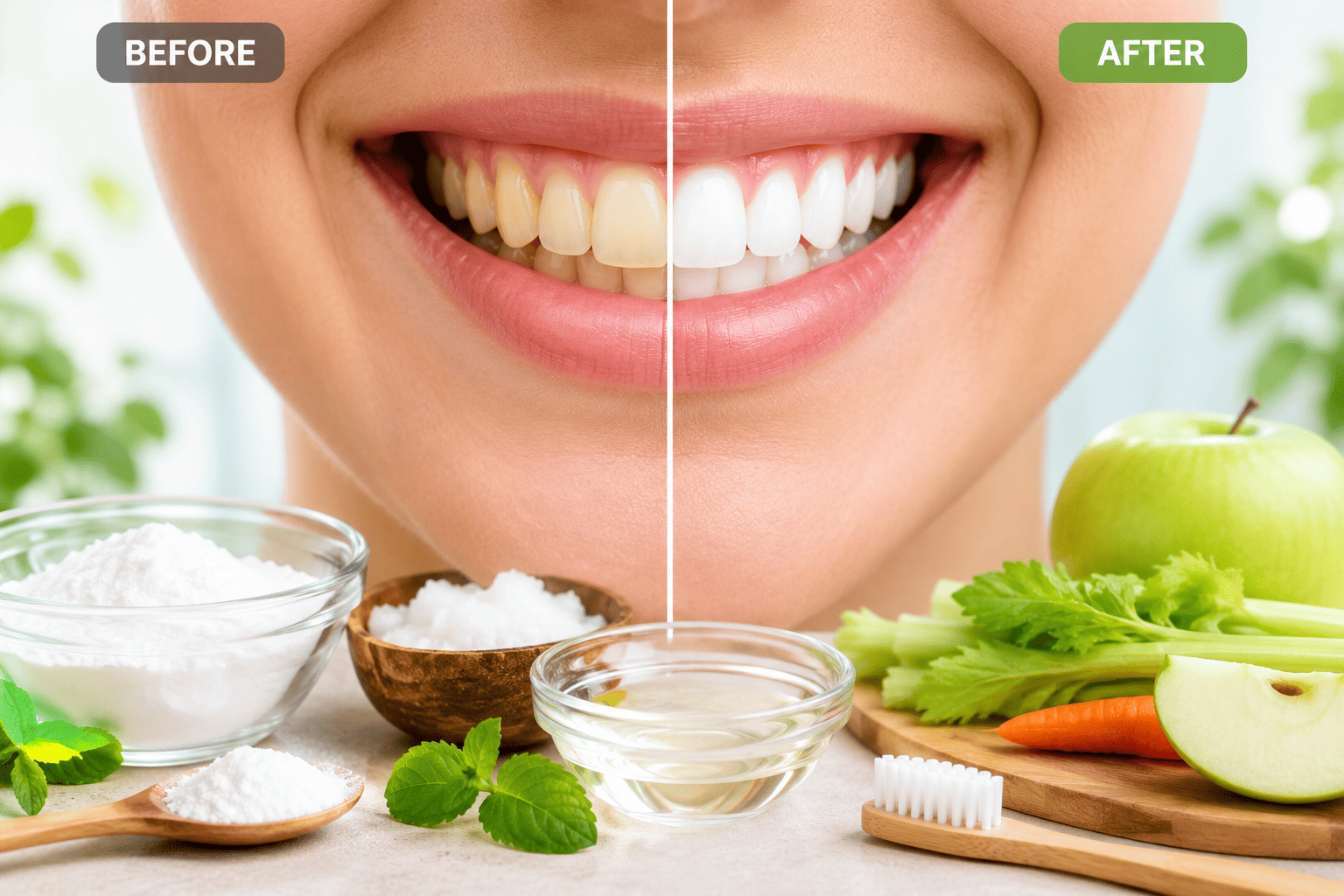 How to Whiten Teeth Naturally at Home: Safe Ways to Brighten Your Smile