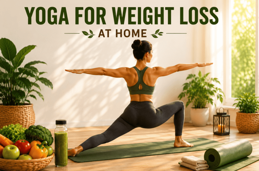 Yoga Exercises for Weight Loss at Home