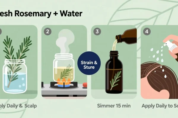 How to Use Rosemary Water for Hair Growth