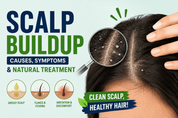 Scalp Buildup: Causes, Symptoms and Natural Treatment