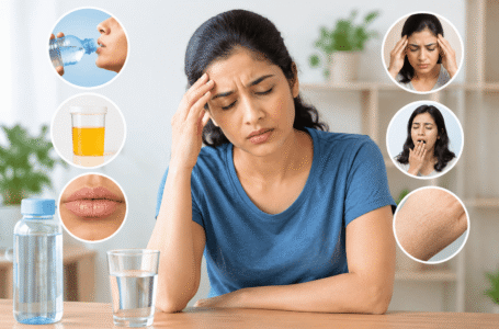 Dehydration Symptoms Infographic Scene 1
