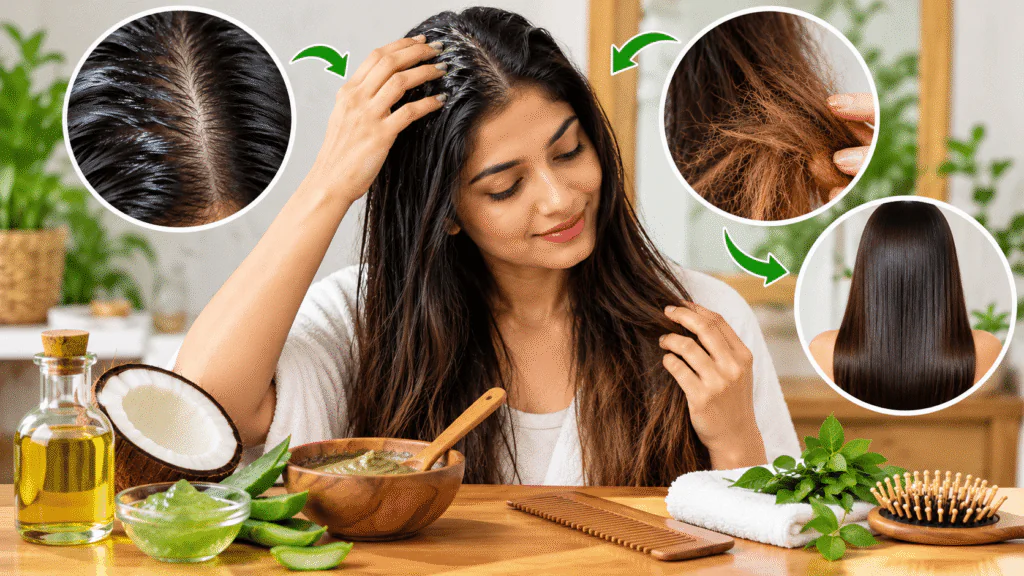 Natural Hair Care Transformation 1